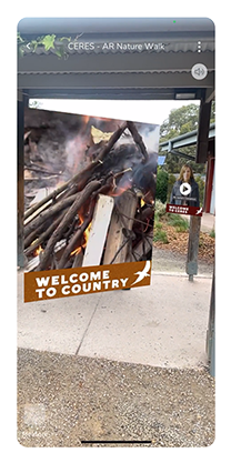 ARContent open - Welcome to Country